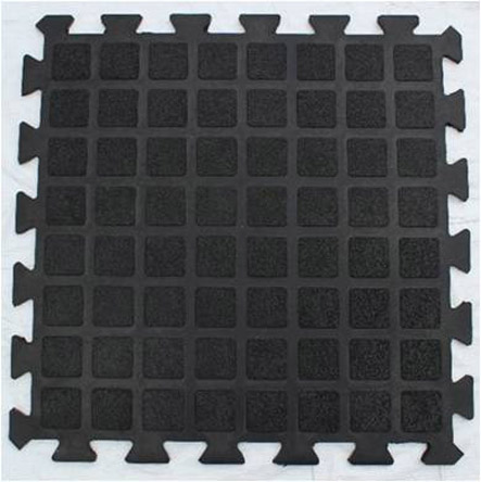 Tile Mat with puzzle connectors