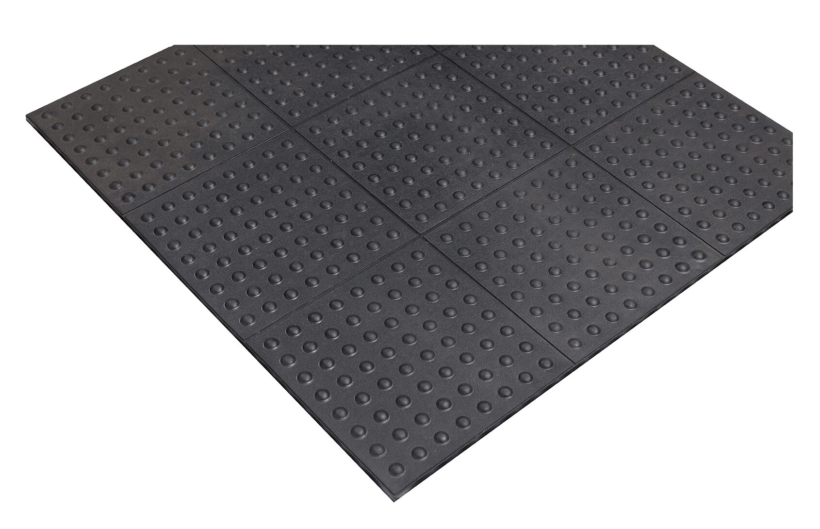 Rubber Floor Gym mats, Commercial Flooring 12mm(6ftx4ft) Foot Bubble Top  Pattern